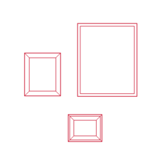 Objects Picture Frames Digital Sketch Svg Design, Free Vectors File
